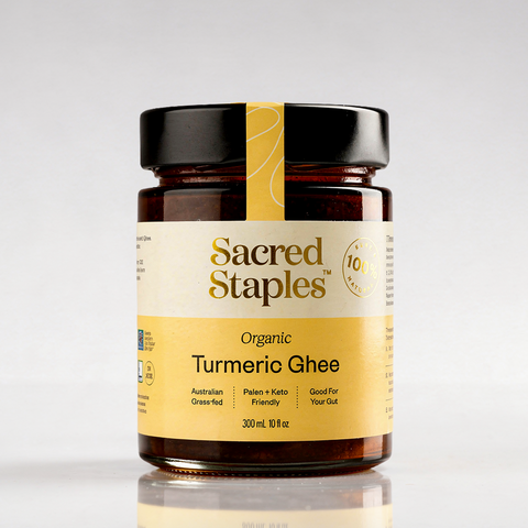 Turmeric ghee packaging