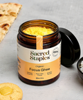 Focus ghee close-up