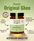 Organic ghee packaging