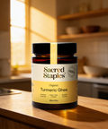 Turmeric ghee jar