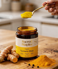 Turmeric ghee jar