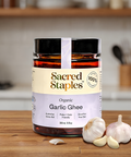 Garlic ghee jar