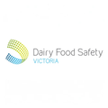 Logo of Dairy Food Safety Victoria on a white background